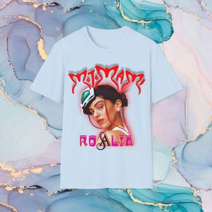 Rosalia La Fama T-shirt, Concert T-shirt, Motomami world tour merchandise, Gift for Him and Her, For Very Fans of Rosalia, Hip Hop, Rap