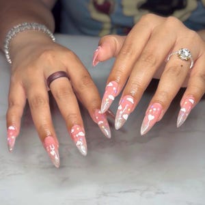 Up Press on nails | Gender Reveal | Baby Shower | Custom | Disney