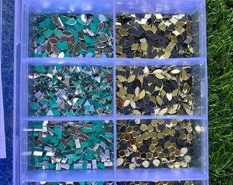 3500+ Mirror Kit for Mandala Art - Lippan Art, Golden & Silver Mirrors, Art Craft Kit, Lippan Art Mirror Set