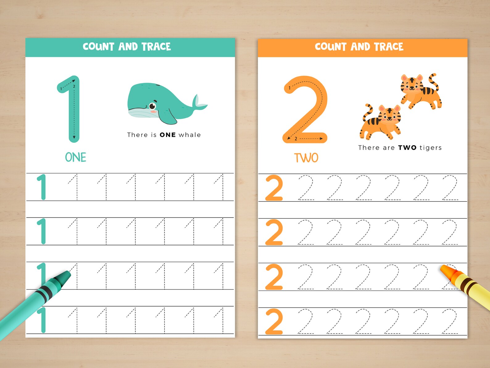 Number Tracing Worksheets, Tracing Number, Number Tracing Workbook ...