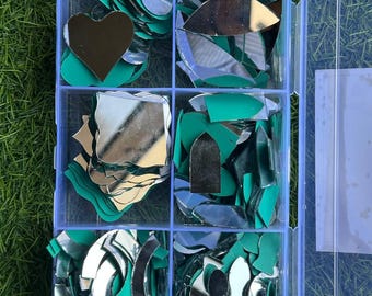 Fancy Mirror Kit: 6 Sizes for Lippan Art, Mandala, and DIY Decor