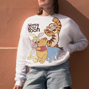 Winnie the Pooh Diseño de sublimación PNG, Winnie y sus amigos PNG, Winnie Trip camiseta suéter, uso comercial, descarga digital