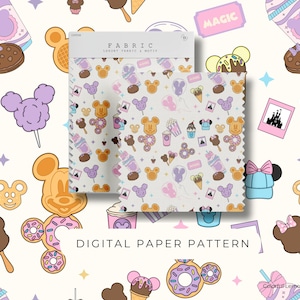 Collations pour souris motif papier numérique, motifs sans couture souris, papier numérique, souris PNG, papier à motifs, scrapbooking usage commercial