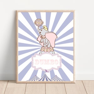 ダンボ　USオリジナル映画ポスター ダンボDUMBO USプロモーションダブルサイドポスター/サーカス