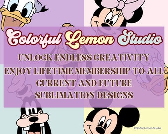 Gain Lifetime Access to Current and Future Sublimation Designs, Link Never Expires, Lifetime access, ONLY Sublimations, Commercial Use