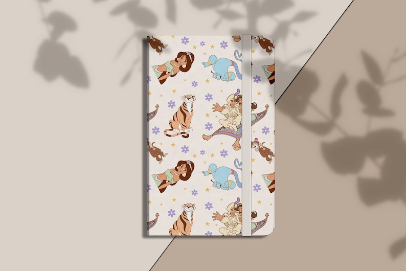 Princess Jasmine and Aladdin Digital Paper Pattern, Aladdin Seamless ...