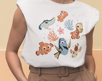 Nemo Digital Sublimation, Nemo Tshirt Sublimation PNG, Commercial Use, Digital Download