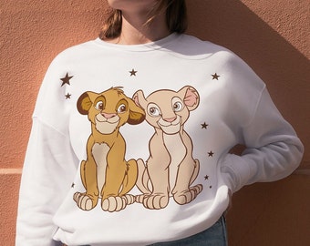 Lion Magic Sublimation Designs, Simba And Nala PNG, Magical Sublimation PNG, Commercial Use, Digital Download