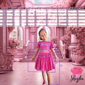 thumbnail image 2 of LittleSpring Girls Sparkly Tutu Dress - Long Sleeve Princess Party Dress 2 of 10