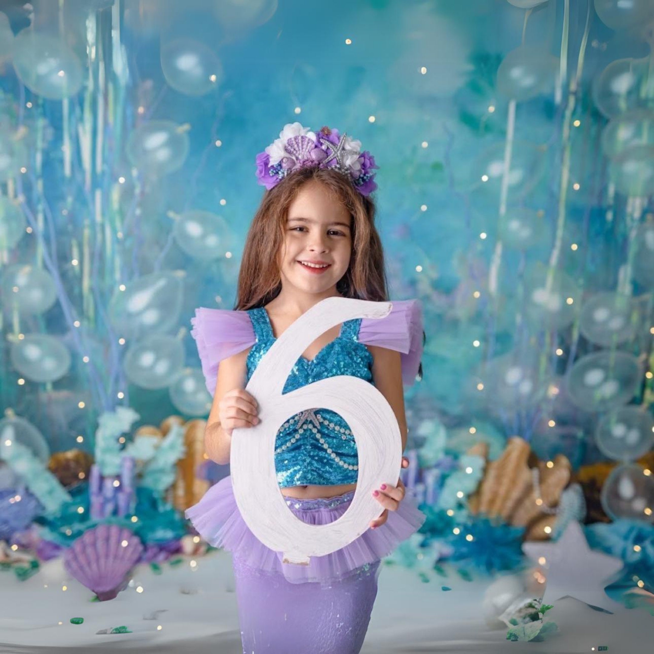 birthday party mermaid birthday dress Mermaid Costume: Girls Birthday Party Outfit, Ariel Inspired Mermaid Dress