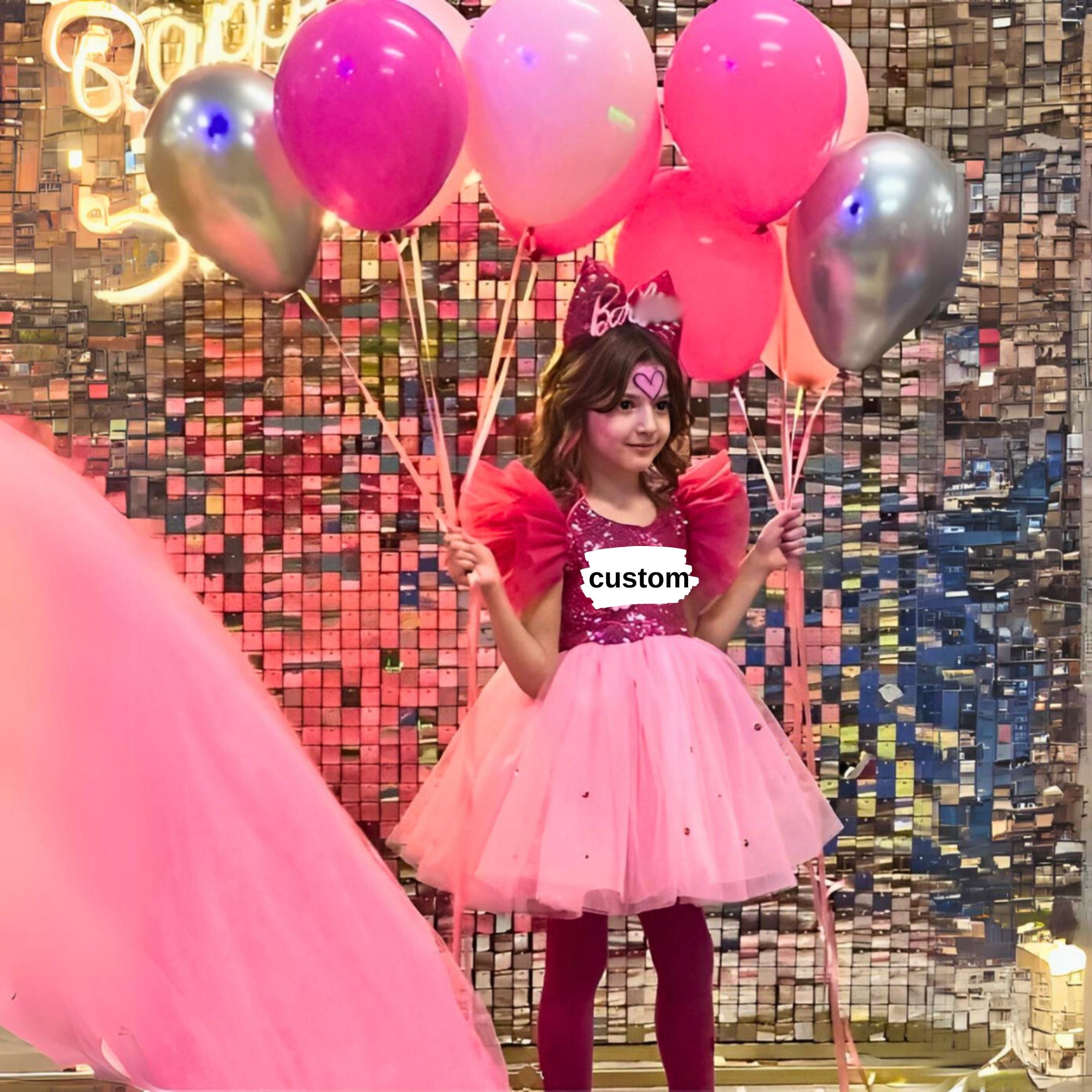 personalized birthday dress Funmunchkins Baby Girls 1st Outfit, for Your Princess designed especially for first birthdays Embellished custom made birthday dress