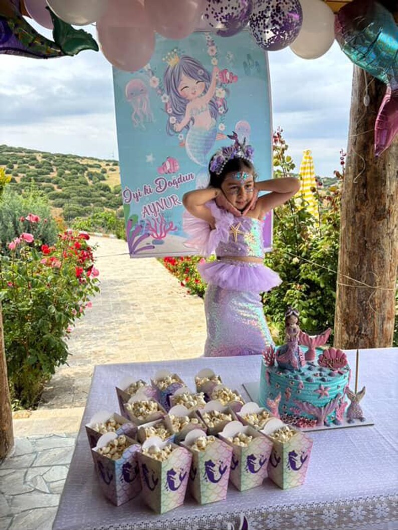 purple mermaid dress, sequin top dress, girls birthday, party dress girls, special occasion, starfish dress, tulle skirt girls, cute mermaid outfit, gift for girls, magical dress, girls fashion, summer dress, birthday gift