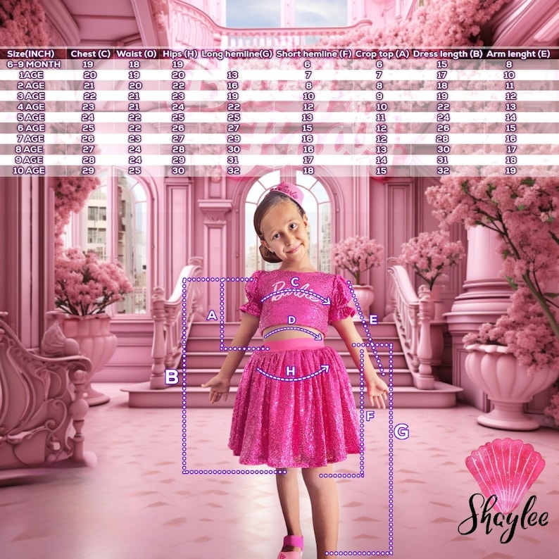 Purple Mermaid Birthday Dress for Girls – Sequin Tulle Party Outfit with Starfish image 10