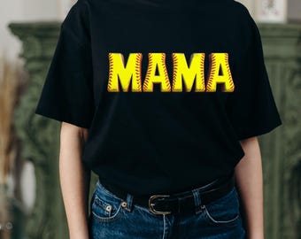 Softball Mama PNG: Varsity Design for Game Day Apparel (Digital Download