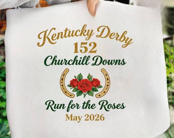 Kentucky Derby 152 Churchill Downs Run for the Roses (May 2026) Digital Design