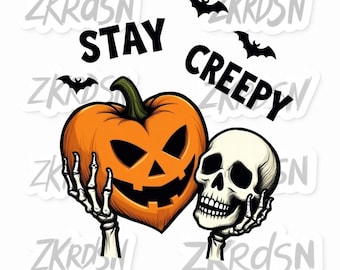 Corazón goteando retro Halloween PNG: Gráfico de mano de esqueleto espeluznante (Descarga digital)