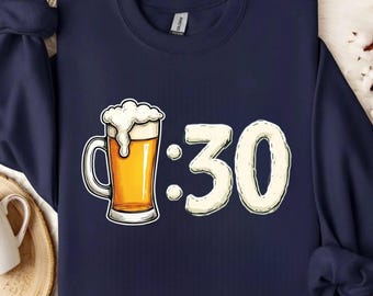 Beer Thirty PNG: Funny Beer Mug Graphic (Digital Download)