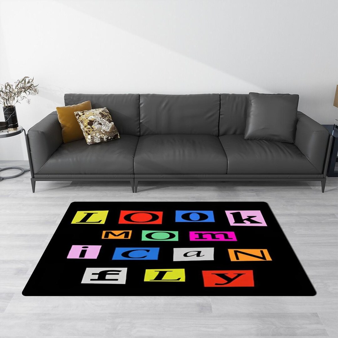 Travis Scott Astroworld / Look Mom I Can Fly Rug - Etsy