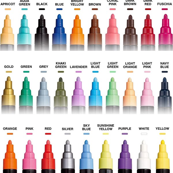 Posca Markers Etsy