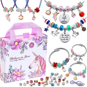 Toys for Girls Kids Gifts 8-12 Years Old, Unicorn Toys for Girls Kids  Jewelry Making