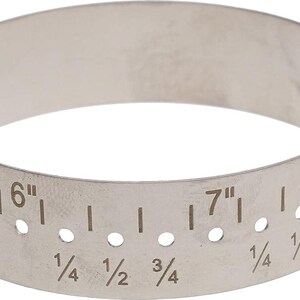 2pcs Bracelet Bangle Gauge Sizer Jewelry Wrist Size Measure Tool Bangle  Jewelry Bracelet Bracelet Sizer Wristlet Watch Sizer (White)