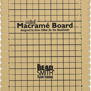Mini MACRAME BOARD 7.5x10.5 Inch