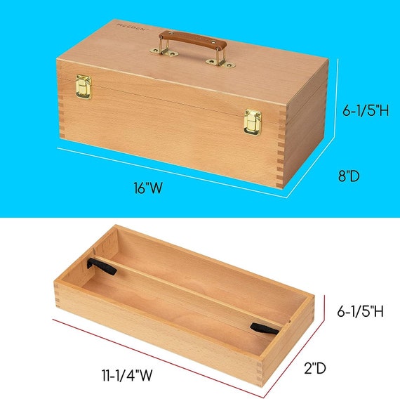 MEEDEN Multi-Drawer Wood Artist Supply Storage Box