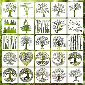CrafTreat Texture Stencils for Crafts Reusable Vintage - Marble - Size: 6X6  Inches - Texture Pattern Stencil for Furniture Painting - Background