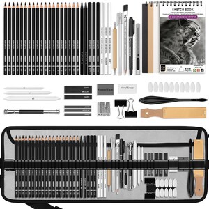 Sketch Pencils, Drawing Pencils Set, Set of 10, Sketching Pencils, Pencil  Sketch, Drawing Supplies, Sketch Kit, Professional Art Supplies 