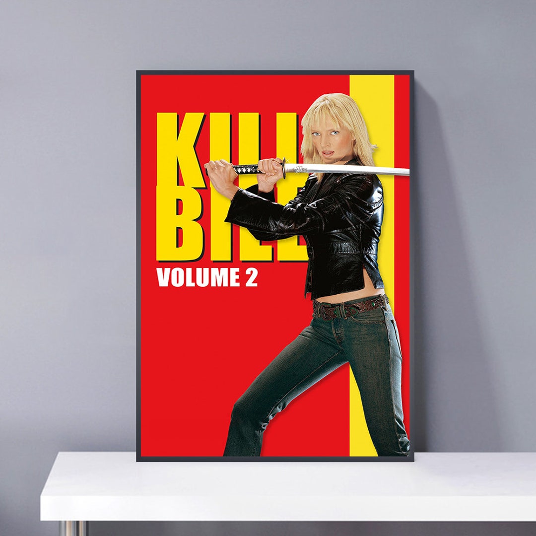 Kill Bill Vol 2 Poster PVC Package Waterproof Canvas Wall Art - Etsy