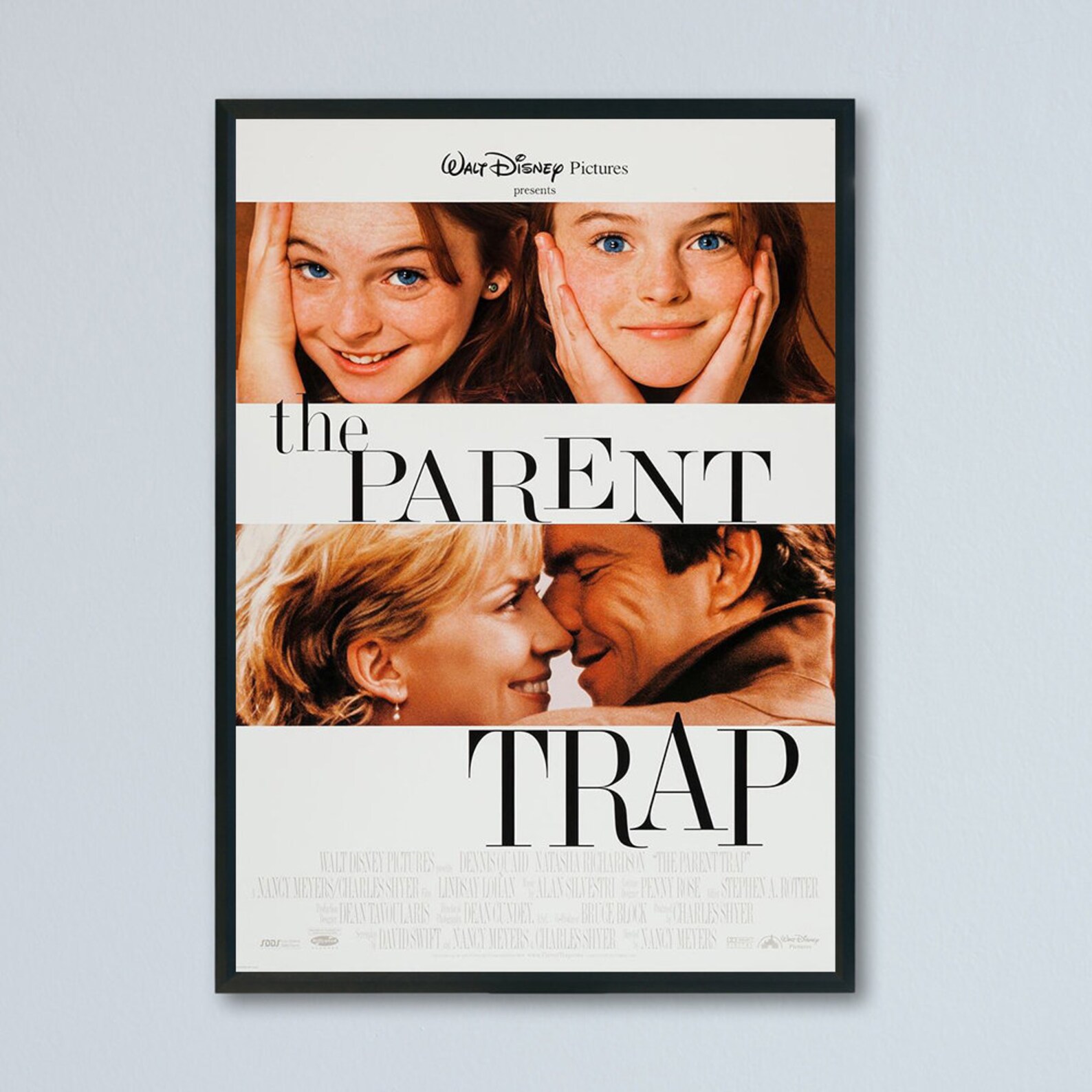 The Parent Trap Movie Poster Pvc Package Waterproof Canvas Etsy