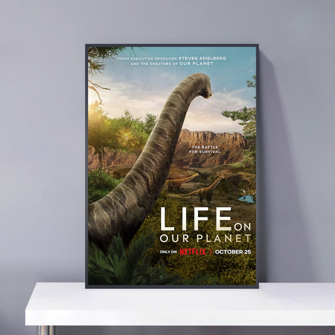 Life on our planet documentary poster druck pvc package waterproof