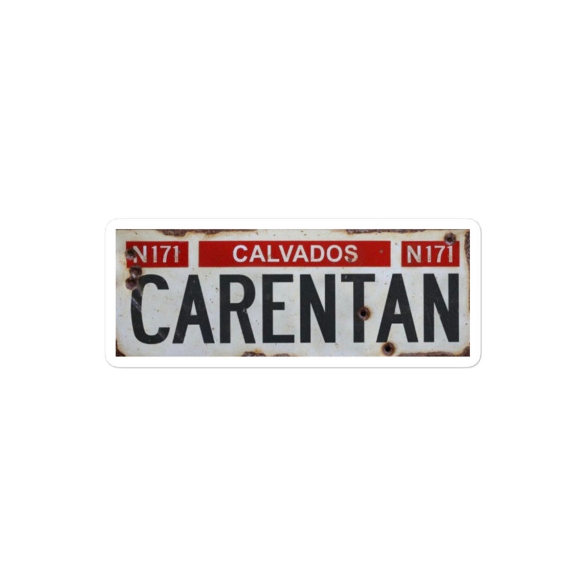 Carentan Sign Carentan WW2 Road Sign Sticker, Gift, Ww2, Ww1, History - Etsy Canada