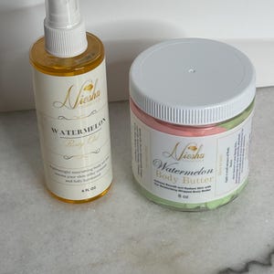 Juicy Hydration: Watermelon Skincare Duo
