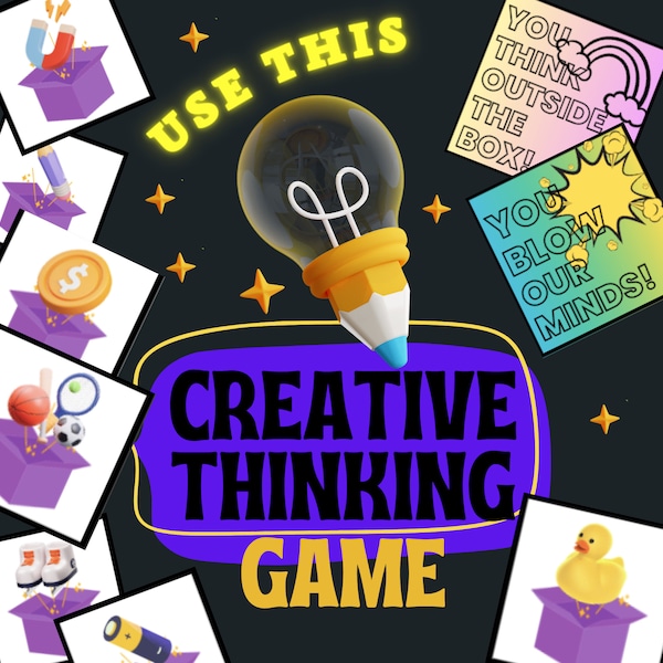 USE THIS! Creative Thinking and Life Skills Game