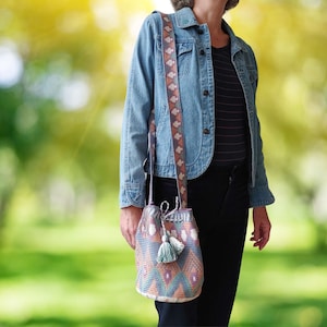 Mochila Crochet Pattern for Wayuu Style Crossbody Bag w/ Color Chart & Written Instructions, Printable PDF Download for Intermediate Level image 7