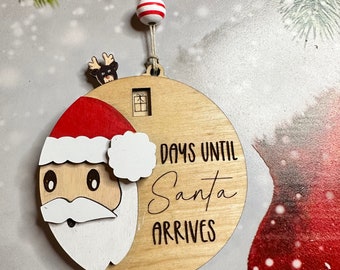 Christmas Countdown Ornament | Christmas Countdown | Christmas Ornament | Kids Christmas Ornament | Christmas Decor | Elf Prop