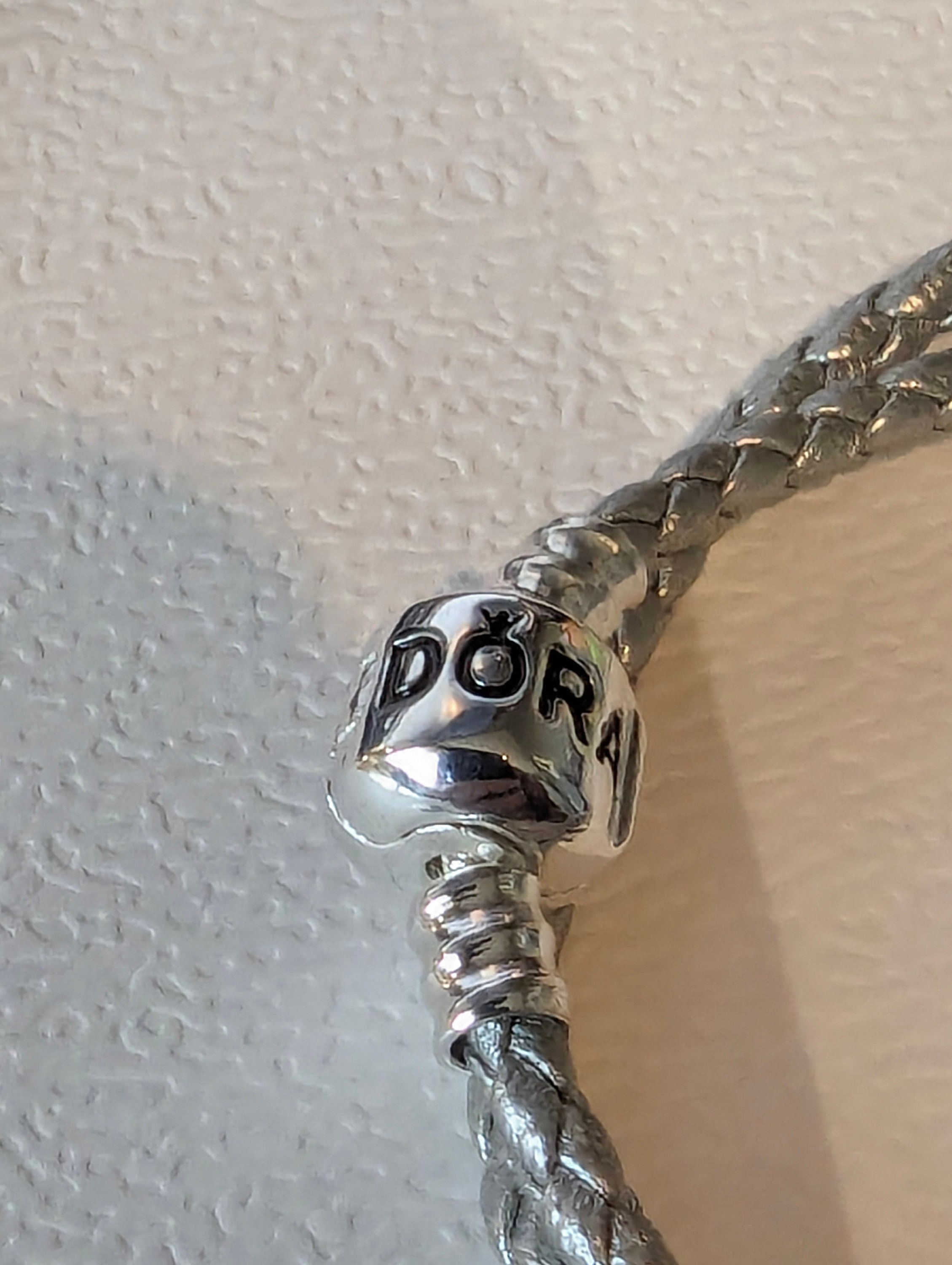 パンドラ　レザー ブレスレット PANDORA パンドラ ダブルレザーブレスレット 黒 - メルカリ