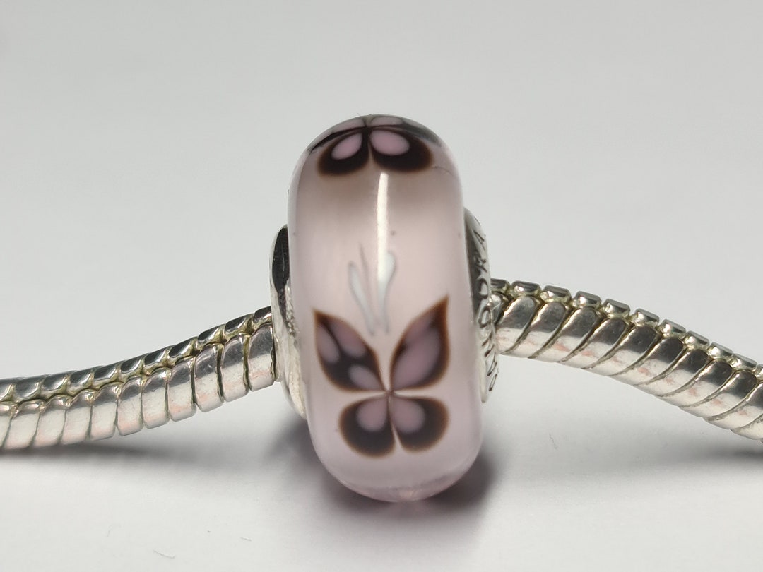 FCZDQ Butterfly Murano Glass Cremation Necklace - Stainless Steel Memorial Keepsake Urn Pendant - View #4