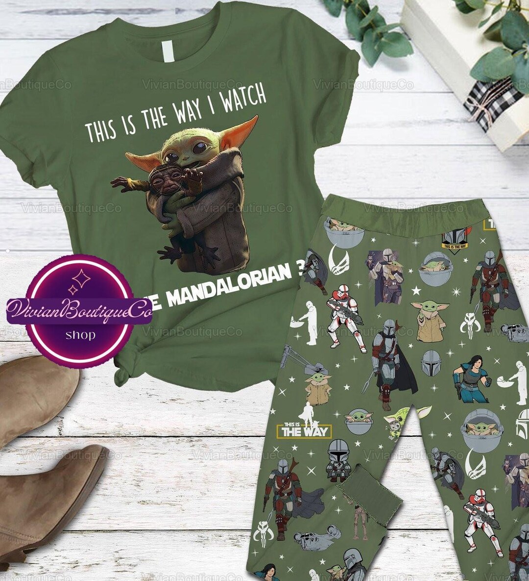 Christmas Baby Yoda Shirt Baby Yoda Shirt Baby Yoda Pajamas Etsy