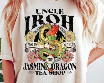 Avatar The Last Airbinder 2024 Shirt, Vintage Retro Uncle Iroh's Jasmine Dragon Tea Shirt