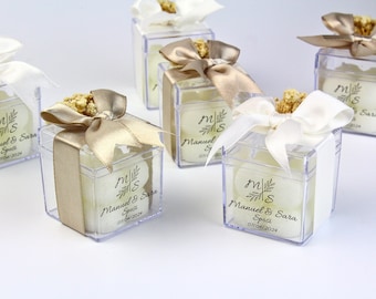 Cadeaux de mariage personnalisés en vrac pour bougies à bulles, bougies de mariage spéciales, cadeau de fiançailles et de henné, cadeaux uniques