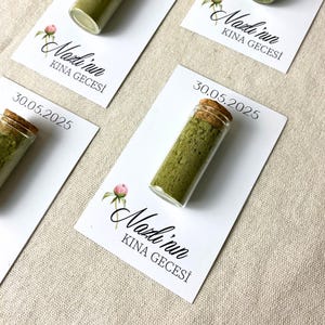 Prezent z henny na zaręczyny, upominki Nikkah, elegancka rozkosz ślubna, upominki ślubne dla gości w hurtowych ilościach, upominek z henny, spersonalizowany prezent z henny