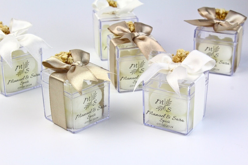 Cadeaux de mariage personnalisés en vrac pour bougies à bulles, bougies de mariage spéciales, cadeau de fiançailles et de henné, cadeaux uniques image 1