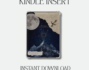 Night Court Kindle Insert | Fantasy Inspired Bookish Design | Digital Download