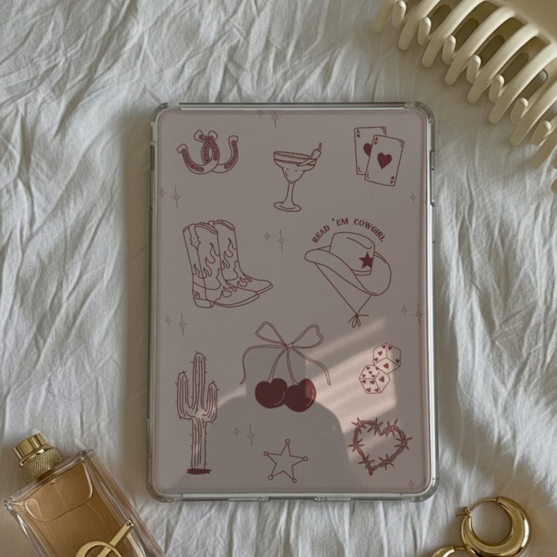 Coastal Cowgirl Bookish Kindle Insert | Instant Digital Download ...