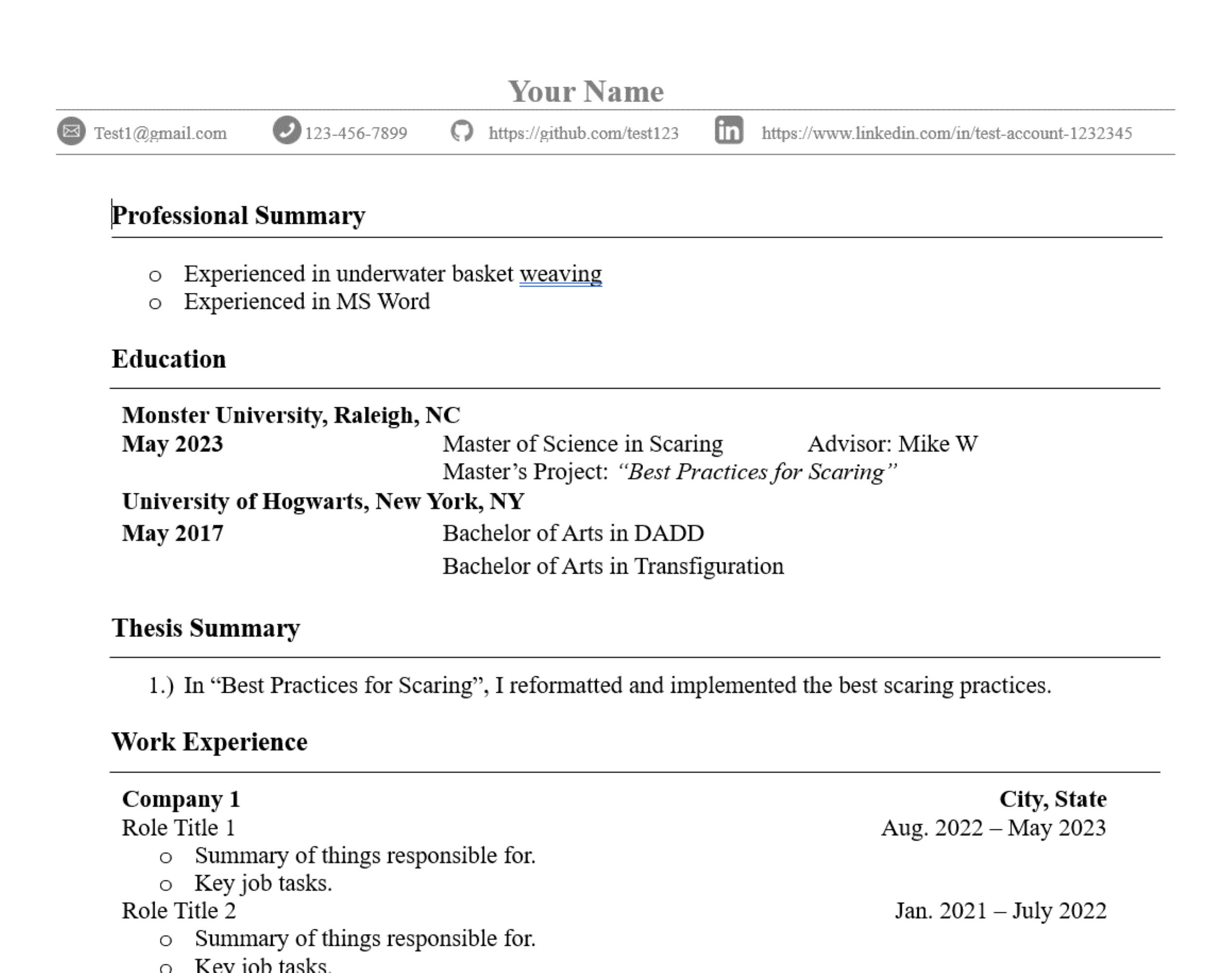 STEM Resume Template ATS Friendly Etsy STEM Resume Template ATS Friendly Etsy
