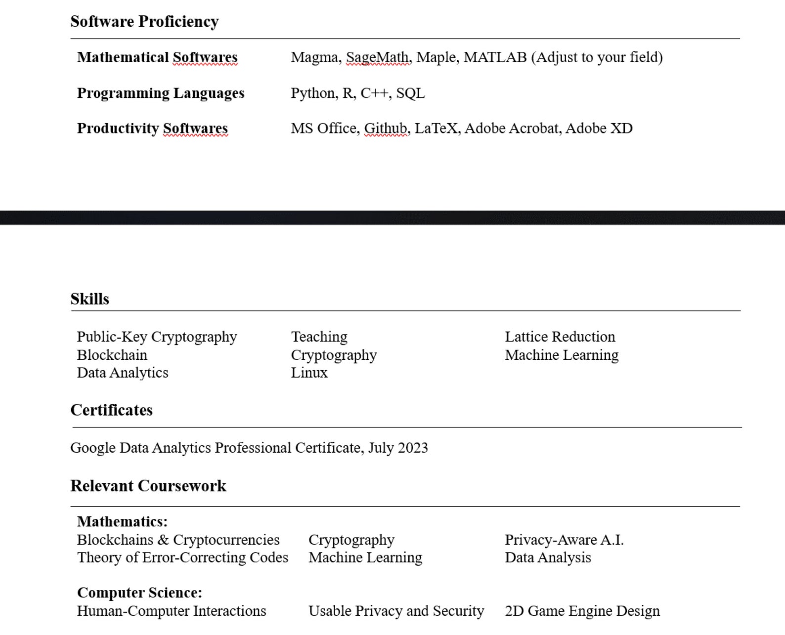 STEM Resume Template ATS Friendly Etsy STEM Resume Template ATS Friendly Etsy