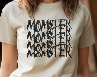Camiseta de Halloween, camiseta de otoño, divertida camiseta de Halloween, regalo de Halloween, mamá, Halloween de mujer, temporada espeluznante, camiseta vintage, camiseta divertida, retro