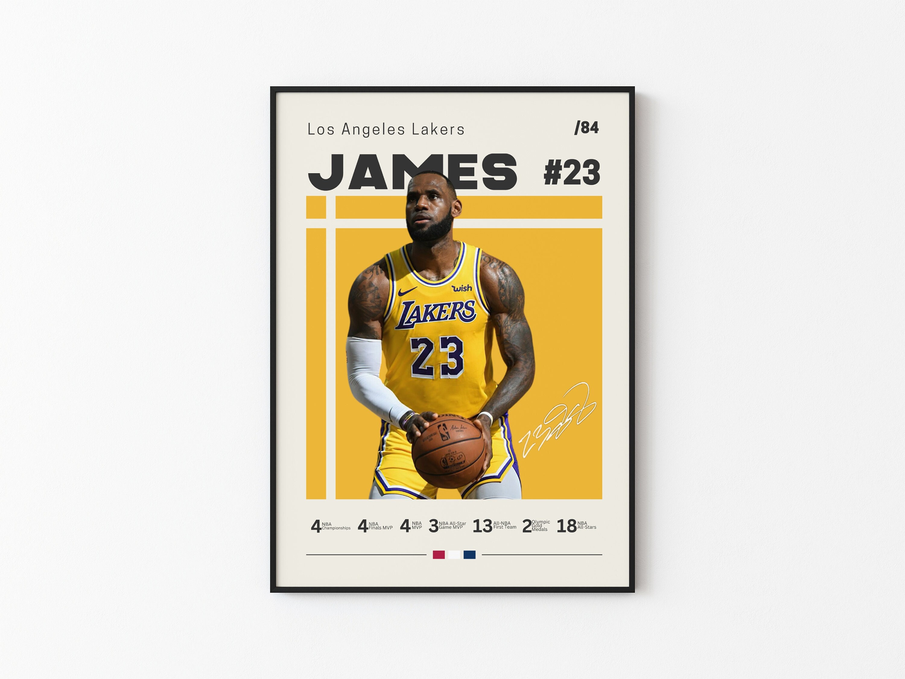 Lebron James Poster, LA Lakers, NBA Fans, NBA Poster, Basketball Poster